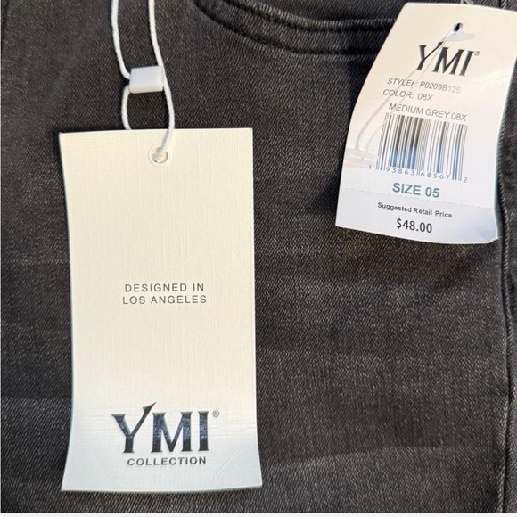 NWT Women's Gray Bootcut Jeans. Size 5/27 - Picture 4 of 7